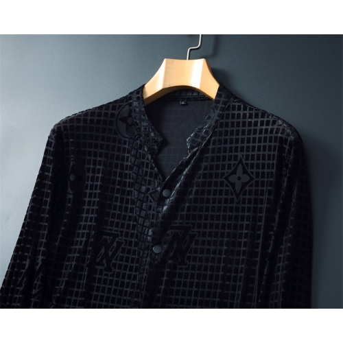 Replica Louis Vuitton LV Shirts Long Sleeved For Men #1246427 $56.00 USD for Wholesale