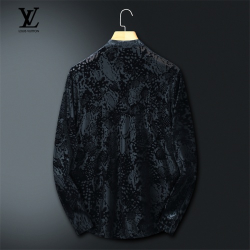 Replica Louis Vuitton LV Shirts Long Sleeved For Men #1246432 $56.00 USD for Wholesale