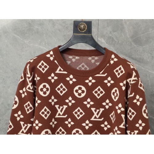 Replica Louis Vuitton LV Sweaters Long Sleeved For Men #1246442 $45.00 USD for Wholesale