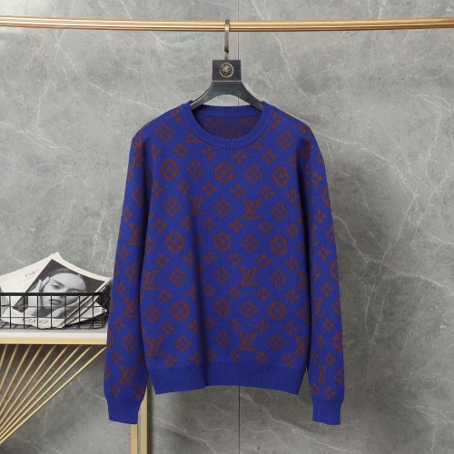 Wholesale Louis Vuitton LV Sweaters Long Sleeved For Men #1246443 $45.00 USD, Wholesale Quality Replica Louis Vuitton LV Sweaters