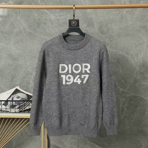 Wholesale Christian Dior Sweaters Long Sleeved For Men #1246445 $45.00 USD, Wholesale Quality Replica Christian Dior Sweaters