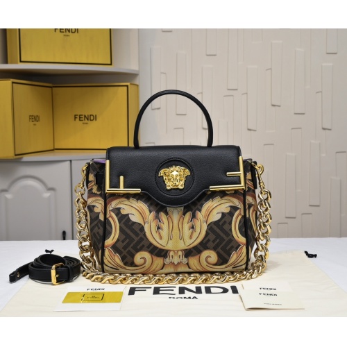 Wholesale Fendi AAA Quality Handbags For Women #1246456 $105.00 USD, Wholesale Quality Replica Fendi AAA Quality Handbags