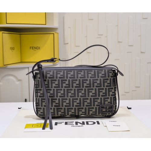 Wholesale Fendi AAA Quality Shoulder Bags For Women #1246519 $88.00 USD, Wholesale Quality Replica Fendi AAA Quality Shoulder Bags