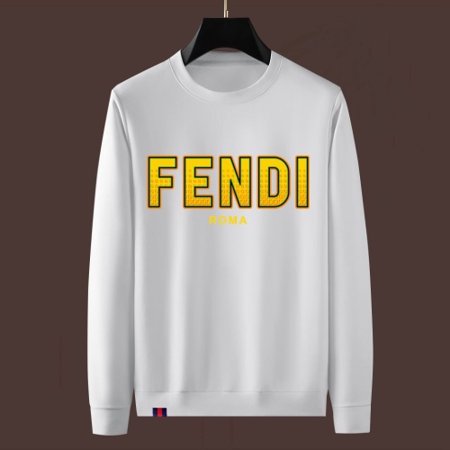 Wholesale Fendi Hoodies Long Sleeved For Men #1246546 $48.00 USD, Wholesale Quality Replica Fendi Hoodies