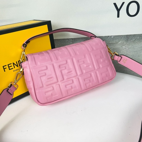 Replica Fendi AAA Quality Messenger Bags For Women #1246577 $96.00 USD for Wholesale