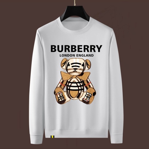 Wholesale Burberry Hoodies Long Sleeved For Men #1246592 $48.00 USD, Wholesale Quality Replica Burberry Hoodies