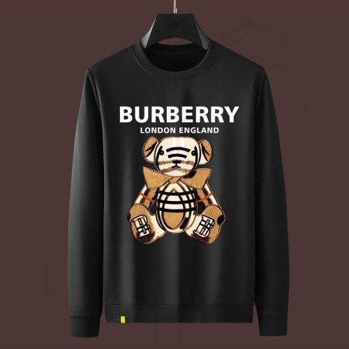 Wholesale Burberry Hoodies Long Sleeved For Men #1246593 $48.00 USD, Wholesale Quality Replica Burberry Hoodies