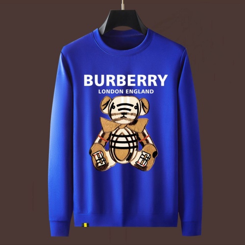 Wholesale Burberry Hoodies Long Sleeved For Men #1246594 $48.00 USD, Wholesale Quality Replica Burberry Hoodies