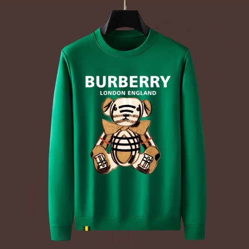 Wholesale Burberry Hoodies Long Sleeved For Men #1246595 $48.00 USD, Wholesale Quality Replica Burberry Hoodies