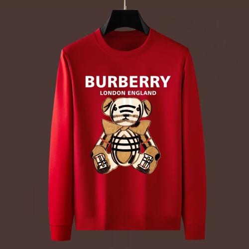 Wholesale Burberry Hoodies Long Sleeved For Men #1246596 $48.00 USD, Wholesale Quality Replica Burberry Hoodies