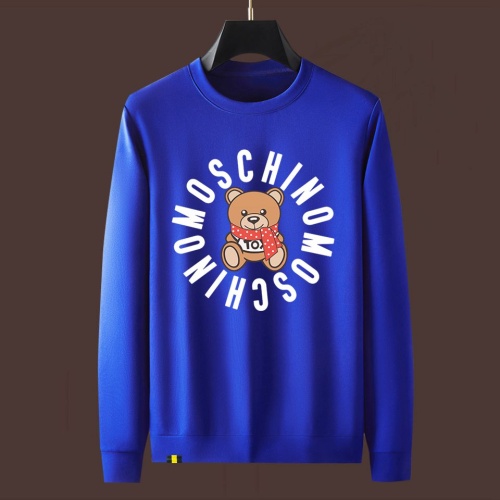 Wholesale Moschino Hoodies Long Sleeved For Men #1246600 $48.00 USD, Wholesale Quality Replica Moschino Hoodies