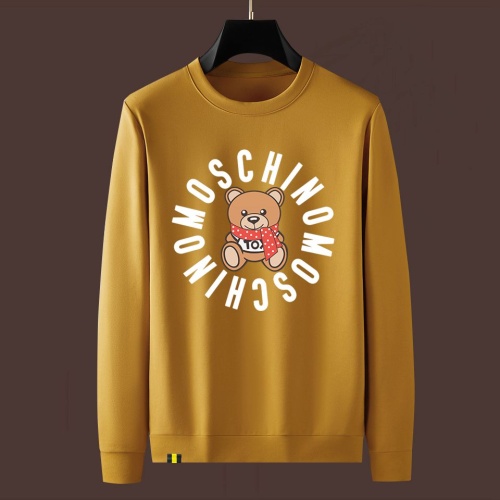 Wholesale Moschino Hoodies Long Sleeved For Men #1246603 $48.00 USD, Wholesale Quality Replica Moschino Hoodies