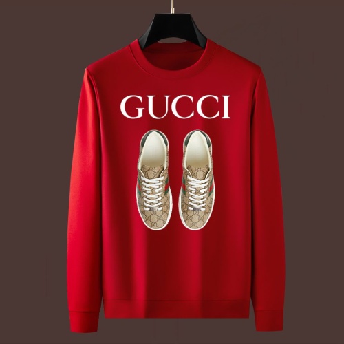 Wholesale Gucci Hoodies Long Sleeved For Men #1246624 $48.00 USD, Wholesale Quality Replica Gucci Hoodies