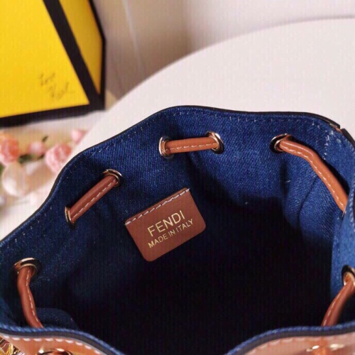 Replica Fendi AAA Quality Messenger Bags For Women #1246635 $88.00 USD for Wholesale