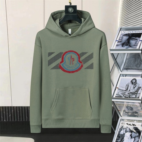 Wholesale Moncler Hoodies Long Sleeved For Men #1246673 $48.00 USD, Wholesale Quality Replica Moncler Hoodies