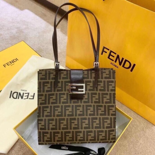 Wholesale Fendi AAA Quality Shoulder Bags For Women #1246676 $85.00 USD, Wholesale Quality Replica Fendi AAA Quality Shoulder Bags