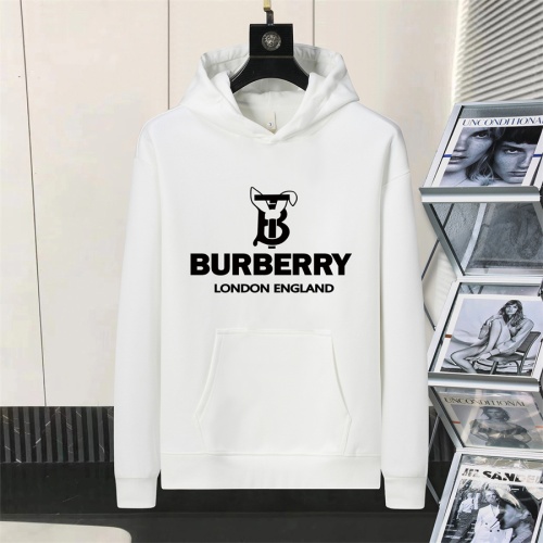 Wholesale Burberry Hoodies Long Sleeved For Men #1246677 $48.00 USD, Wholesale Quality Replica Burberry Hoodies