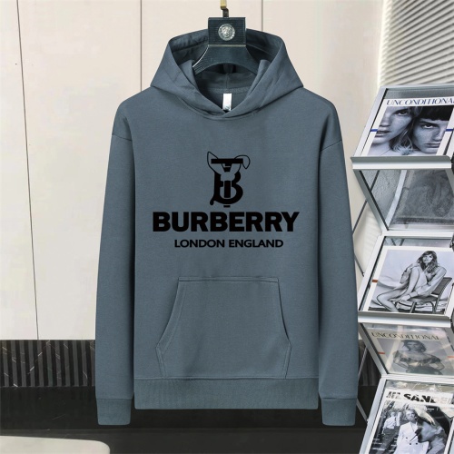 Wholesale Burberry Hoodies Long Sleeved For Men #1246679 $48.00 USD, Wholesale Quality Replica Burberry Hoodies