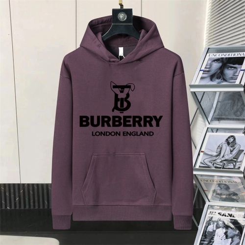 Wholesale Burberry Hoodies Long Sleeved For Men #1246681 $48.00 USD, Wholesale Quality Replica Burberry Hoodies