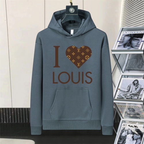 Wholesale Louis Vuitton LV Hoodies Long Sleeved For Men #1246685 $48.00 USD, Wholesale Quality Replica Louis Vuitton LV Hoodies