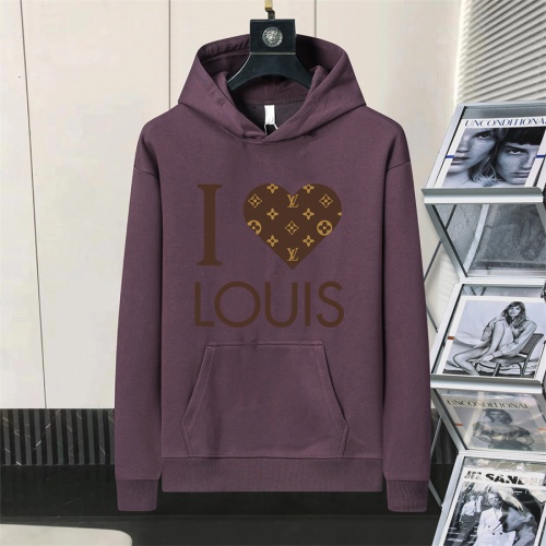 Wholesale Louis Vuitton LV Hoodies Long Sleeved For Men #1246687 $48.00 USD, Wholesale Quality Replica Louis Vuitton LV Hoodies