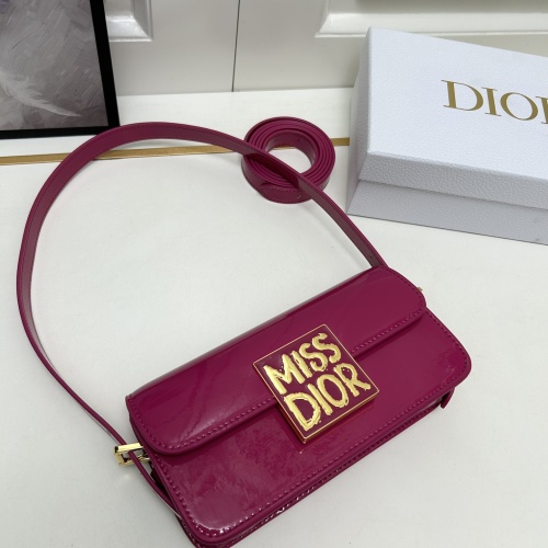 Replica Christian Dior AAA Quality Shoulder Bags For Women #1246699 $96.00 USD for Wholesale