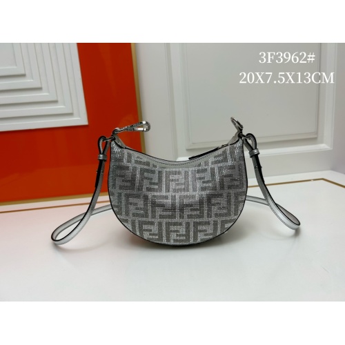 Replica Fendi AAA Quality Messenger Bags For Women #1246712 $125.00 USD for Wholesale