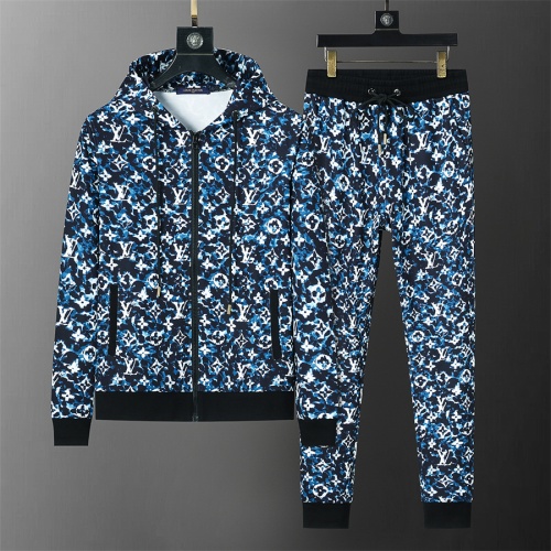 Wholesale Louis Vuitton LV Tracksuits Long Sleeved For Men #1246751 $72.00 USD, Wholesale Quality Replica Louis Vuitton LV Tracksuits