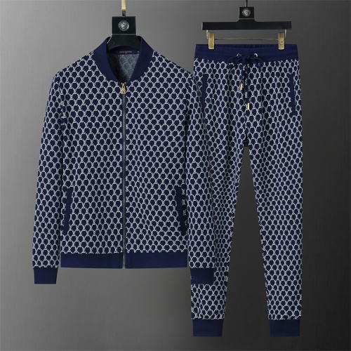 Wholesale Louis Vuitton LV Tracksuits Long Sleeved For Men #1246764 $68.00 USD, Wholesale Quality Replica Louis Vuitton LV Tracksuits