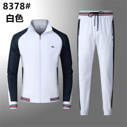 Wholesale Lacoste Tracksuits Long Sleeved For Men #1246783 $52.00 USD, Wholesale Quality Replica Lacoste Tracksuits