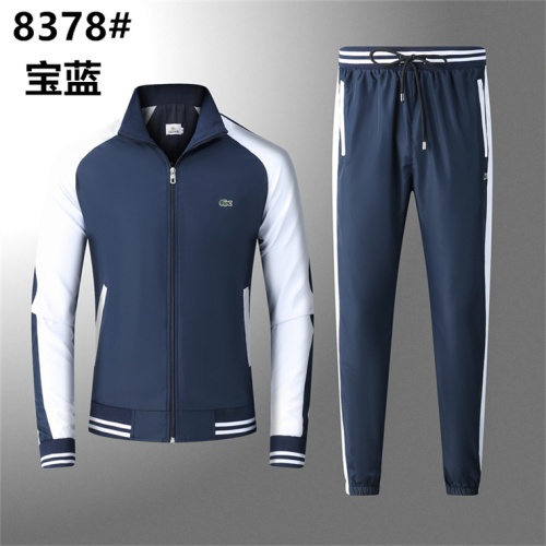 Wholesale Lacoste Tracksuits Long Sleeved For Men #1246785 $52.00 USD, Wholesale Quality Replica Lacoste Tracksuits