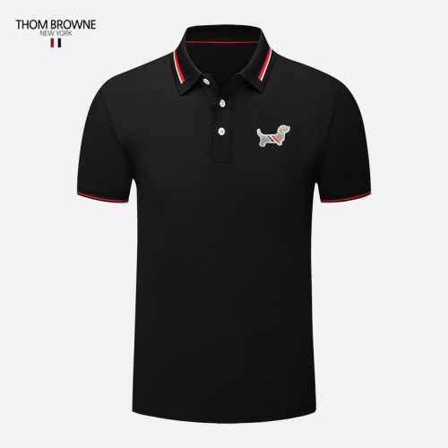 Wholesale Thom Browne TB T-Shirts Short Sleeved For Men #1246817 $29.00 USD, Wholesale Quality Replica Thom Browne TB T-Shirts