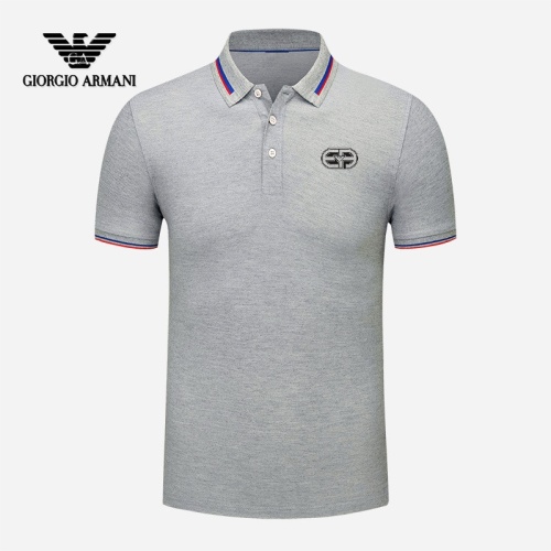 Wholesale Armani T-Shirts Short Sleeved For Men #1246842 $29.00 USD, Wholesale Quality Replica Armani T-Shirts