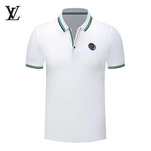 Wholesale Louis Vuitton LV T-Shirts Short Sleeved For Men #1246875 $29.00 USD, Wholesale Quality Replica Louis Vuitton LV T-Shirts