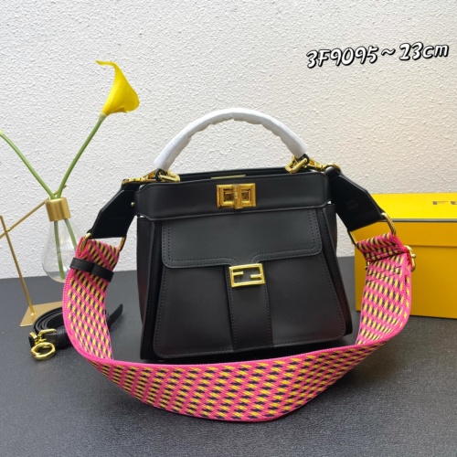 Wholesale Fendi AAA Quality Handbags For Women #1247000 $145.00 USD, Wholesale Quality Replica Fendi AAA Quality Handbags