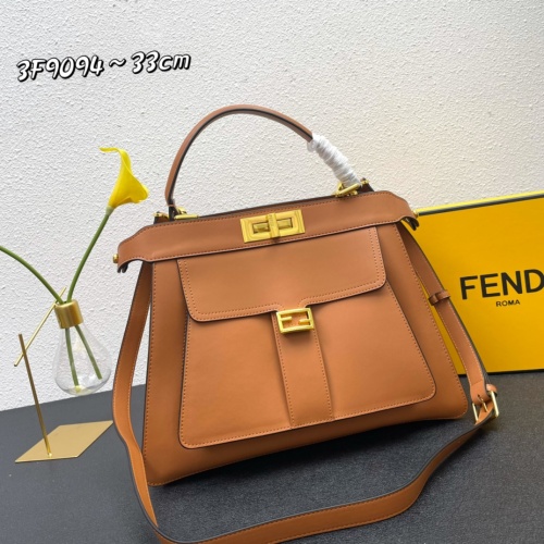 Wholesale Fendi AAA Quality Handbags For Women #1247012 $150.00 USD, Wholesale Quality Replica Fendi AAA Quality Handbags