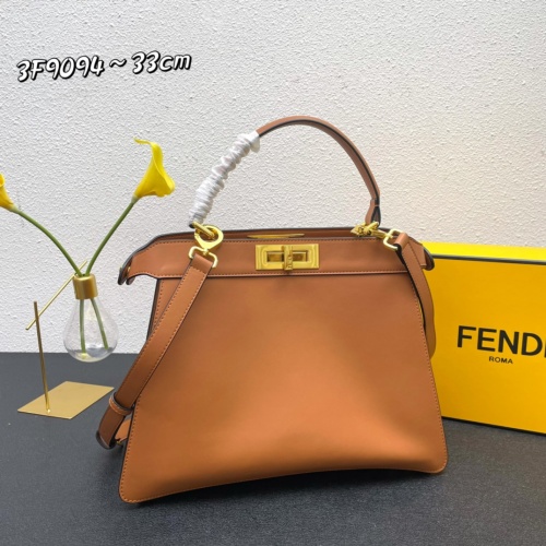 Replica Fendi AAA Quality Handbags For Women #1247012 $150.00 USD for Wholesale