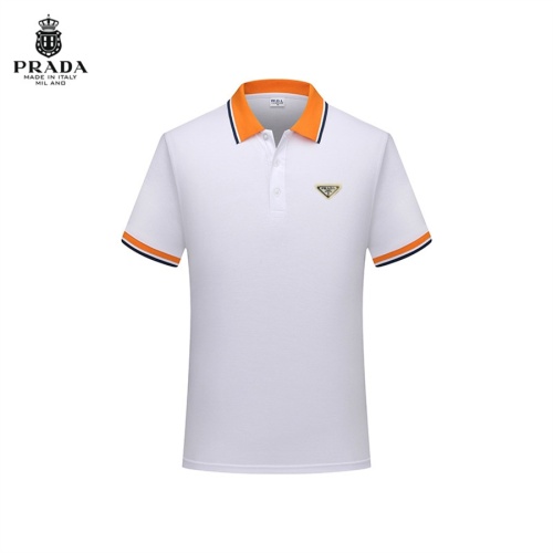 Wholesale Prada T-Shirts Short Sleeved For Men #1247013 $29.00 USD, Wholesale Quality Replica Prada T-Shirts