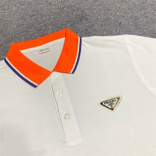 Replica Prada T-Shirts Short Sleeved For Men #1247013 $29.00 USD for Wholesale