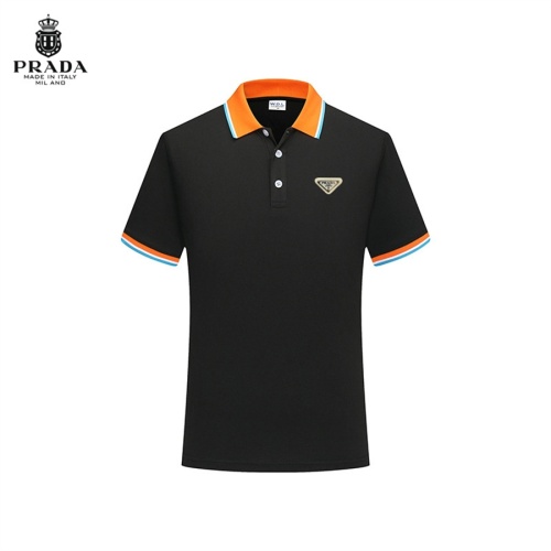 Wholesale Prada T-Shirts Short Sleeved For Men #1247017 $29.00 USD, Wholesale Quality Replica Prada T-Shirts