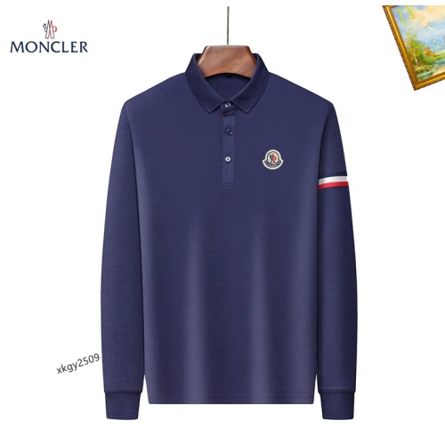 Wholesale Moncler T-Shirts Long Sleeved For Men #1247038 $40.00 USD, Wholesale Quality Replica Moncler T-Shirts