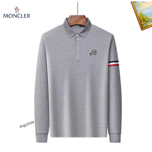 Wholesale Moncler T-Shirts Long Sleeved For Men #1247040 $40.00 USD, Wholesale Quality Replica Moncler T-Shirts