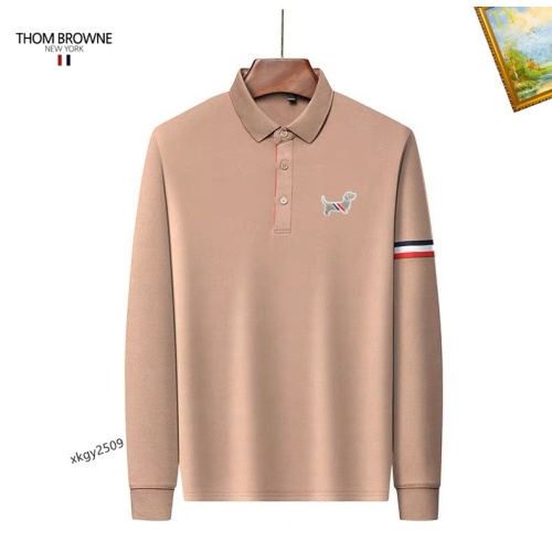 Wholesale Thom Browne TB T-Shirts Long Sleeved For Men #1247045 $40.00 USD, Wholesale Quality Replica Thom Browne TB T-Shirts