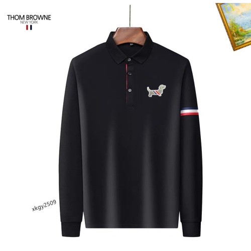 Wholesale Thom Browne TB T-Shirts Long Sleeved For Men #1247047 $40.00 USD, Wholesale Quality Replica Thom Browne TB T-Shirts