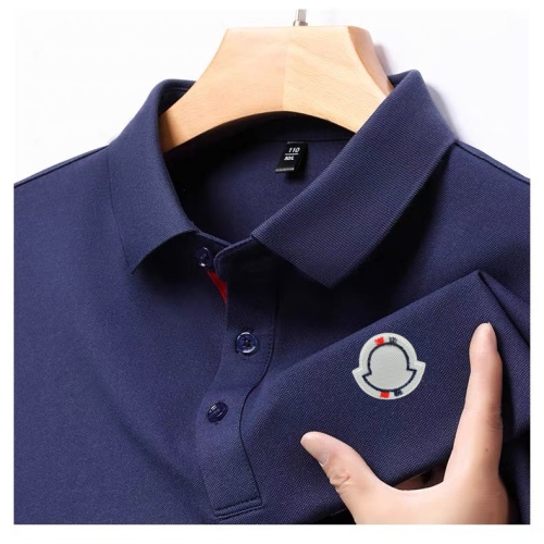 Replica Moncler T-Shirts Long Sleeved For Men #1247092 $40.00 USD for Wholesale