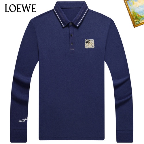 Wholesale LOEWE T-Shirts Long Sleeved For Men #1247137 $40.00 USD, Wholesale Quality Replica LOEWE T-Shirts