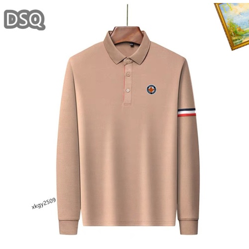 Wholesale Dsquared T-Shirts Long Sleeved For Men #1247186 $40.00 USD, Wholesale Quality Replica Dsquared T-Shirts