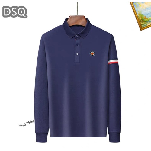 Wholesale Dsquared T-Shirts Long Sleeved For Men #1247187 $40.00 USD, Wholesale Quality Replica Dsquared T-Shirts