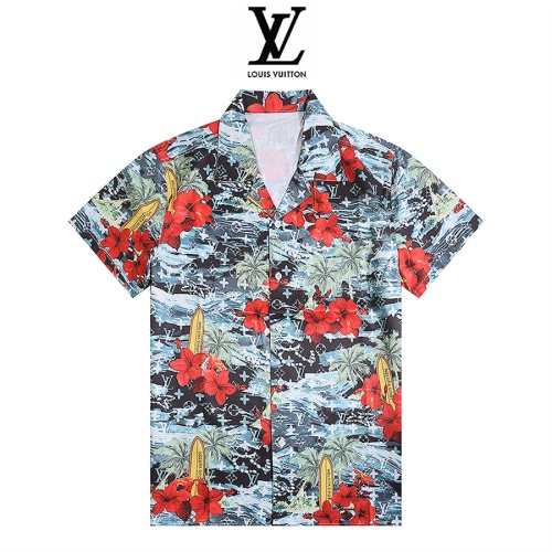 Wholesale Louis Vuitton LV Shirts Short Sleeved For Men #1247193 $36.00 USD, Wholesale Quality Replica Louis Vuitton LV Shirts