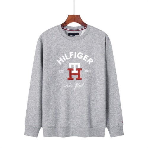 Wholesale Tommy Hilfiger TH Hoodies Long Sleeved For Men #1247204 $45.00 USD, Wholesale Quality Replica Tommy Hilfiger TH Hoodies